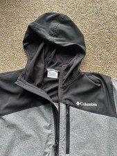 Columbia Lightweight Jacket Size M Grey/Black Walking Hiking Outdoor VGC