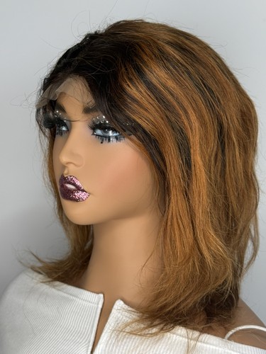 Straight human hair bang - straight,