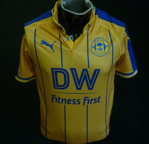 Wigan athletic football shirt - wigan,