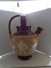 Doulton Lambeth stoneware Shakespeare jug bottle kettle vessel wine beer