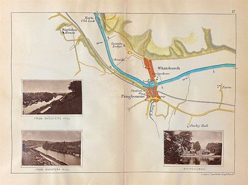 Map harts old lock - map,