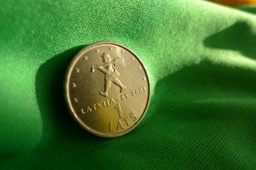 Latvia lats 2004 - #me.,
