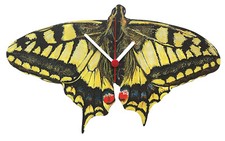 Swallowtail Butterfly Clock -