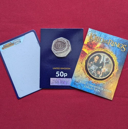50p lord the rings - of, coin