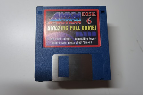 Amiga action magazine cover - amiga,