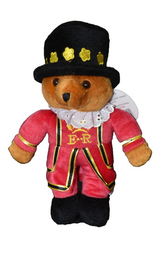 Beefeater teddy bear 23cms - teddy,