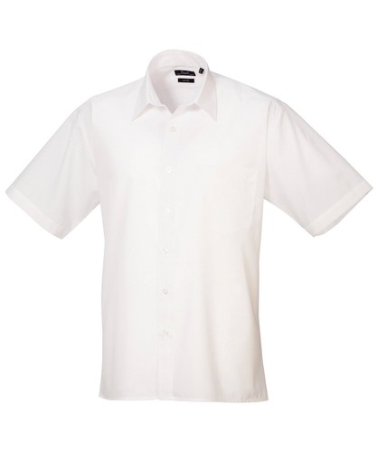 Short sleeve poplin shirt - ,