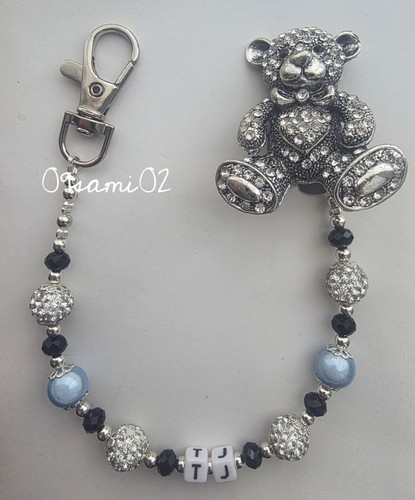 Bling dummy crystal bear - ,