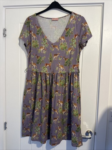 Popsy dear pattern dress size - dress,