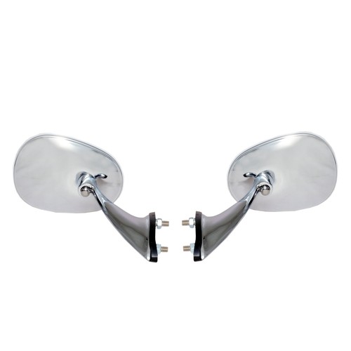 Chrome ellipse fender mirror - ellipse,