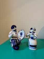 Vintage USSR Gzhel Porcelain