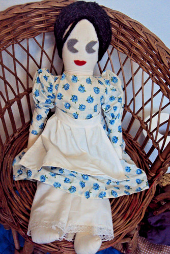 Quality vintage rag cloth - quality, doll