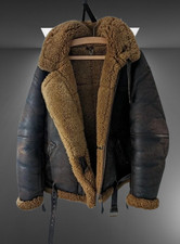 B3 RAF Brown Mens Bomber