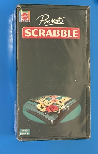 Pocket scrabble travel - scrabble,