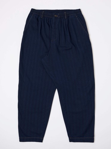 Indigo recycled herringbone - indigo,