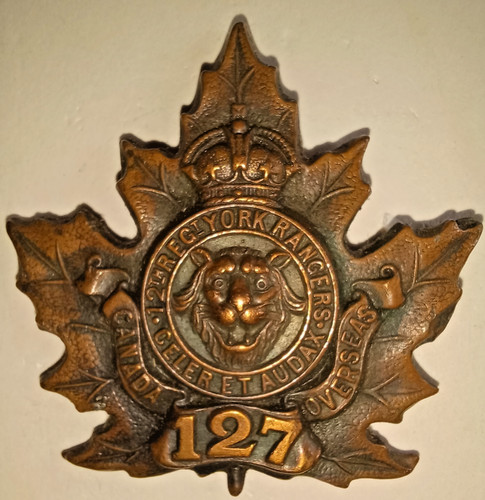 Cef canadian 127th battalion - canadian,