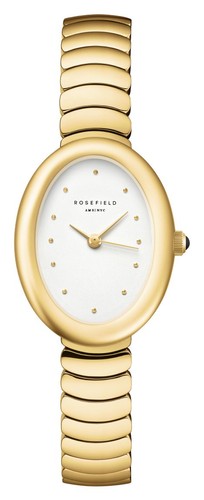 Rosefield ovale white - rosefield, (22mm)