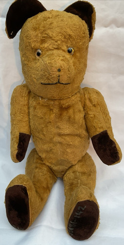Teddy bear 1930s possibly - bear,