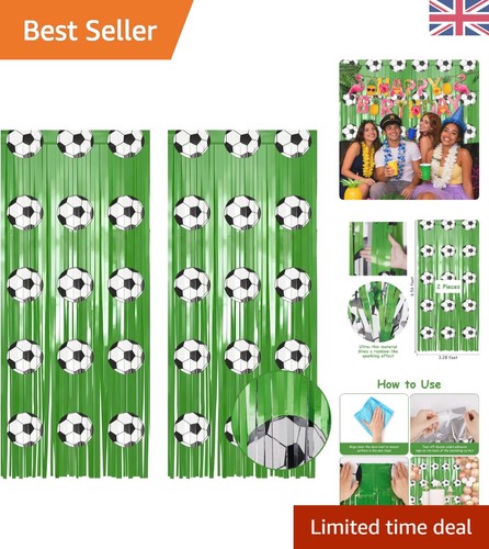 Vibrant football birthday - football,
