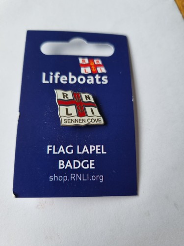 Rnli lifeboats flag pin badge - lifeboats,