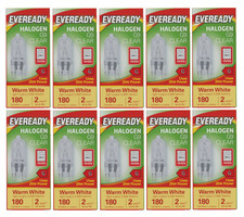 10x  Eveready G9 Halogen