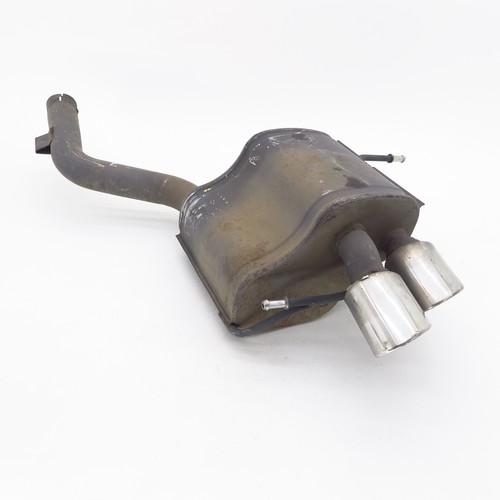 Rear exhaust silencer - rear,