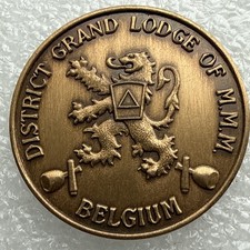 Belgium Masonic Token -