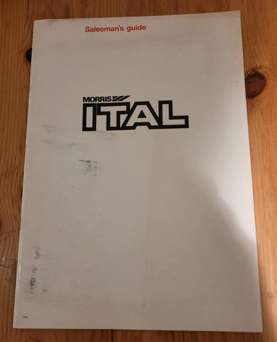Morris ital salemans guide - morris,