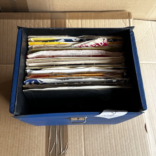 Box 45s mixed records - of,