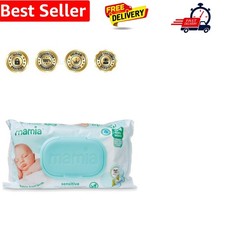 Mamia Sensitive Baby Wipes 64