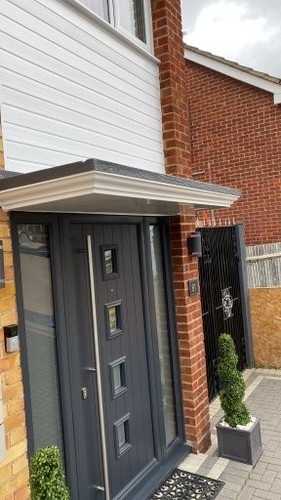 Grp door porch canopy - door/,