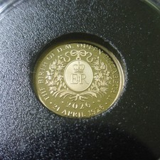 Centenary Of Queen Elizabeth II Solid 1g Gold Coin Proof 