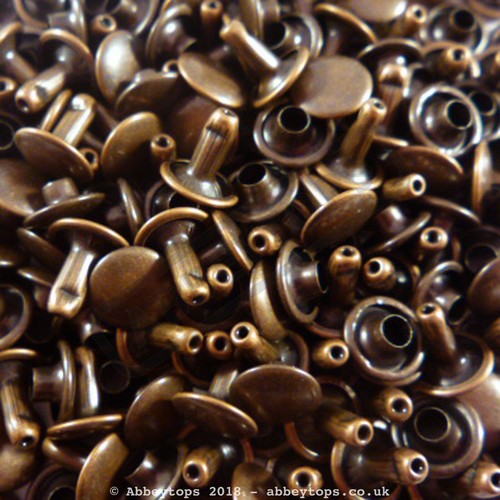 Double cap rivets 6x5 7x7 - double,