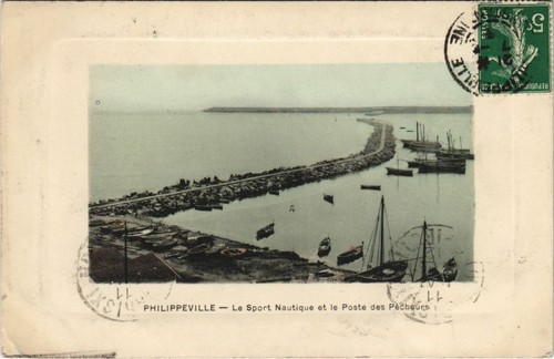 Cpa algeria philippeville - cpa,