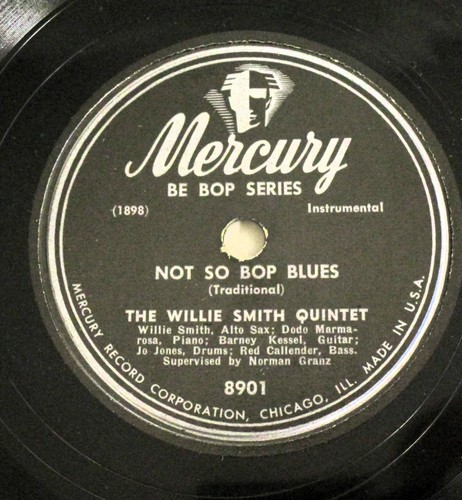 Willie smith not bop - willie, so