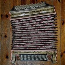 S.I.L.A. Camerano Italy 6-Row Chromatic Button Accordion RH H. Dusart-Boutemy
