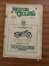 MOTOR CYCLING MAGAZINE OCT 6