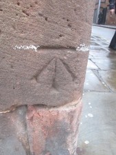 Photo 6x4 Ordnance Survey Cut Mark Chester 2 c2016