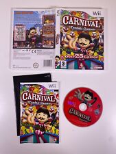 Nintendo Wii Carnival Funfair Games - Complete - VGC