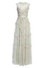Needle and Thread - Shimmer Ditsy Embroided Beaded Gown Dress size 12