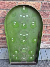 Vintage Corinthian Bagatelle Game Stick Balls Green Art Deco retro antique board