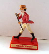miniature johnnie walker scotch whisky advertising figure no makers mark in VGC