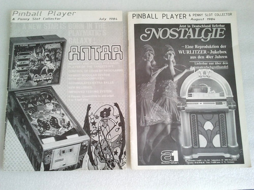 Vintage pinball player - vintage, (&
