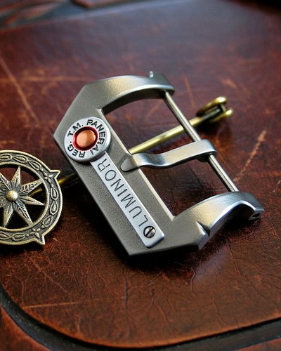 24mm titanium buckle - titanium,