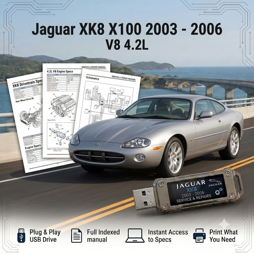 Jaguar xk8 x100 2l - jaguar,