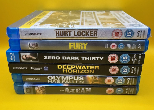 War action blu ray bundle - bundle, x6
