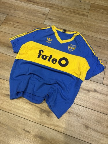 Boca juniors match worn shirt - juniors,