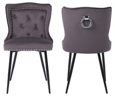 set of 2 Velvet Dining Chairs