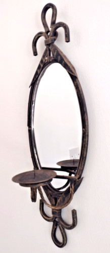 Mirror candle stick holder - mirror,