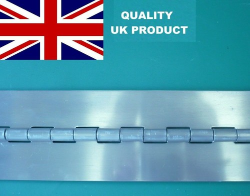 Aluminium piano hinge heavy - aluminium,